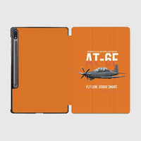 Thumbnail for AT-6E Wolverine Light Attack design on orange samsung tablet tablet case