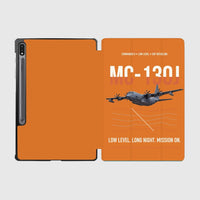 Thumbnail for MC-130J COMMANDO II design on orange samsung tablet tablet case