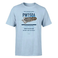 Thumbnail for PW150A design on light blue single side