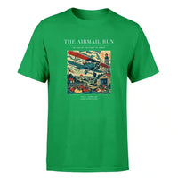 Thumbnail for VINTAGE G4015 - The Airmail Run - Premium T-Shirt design on green premium t shirt
