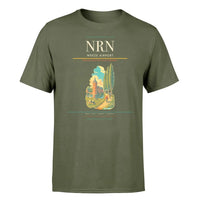 Thumbnail for Weeze Airport (NRN) T-Shirt single-side front print in Green Army | weeze-airport-nrn-double-side-t-shirt