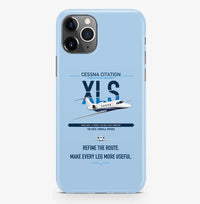 Thumbnail for Cessna Citation XLS design on light blue magsafe iphone case, for iPhone Pro Max