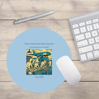 Thumbnail for VINTAGE G4374 - The Flight Kitchen Ballet - Designed Mouse Pads design on lightblue round