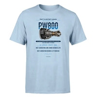 Thumbnail for PW800 design on light blue single side