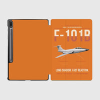 Thumbnail for F-101B Voodoo design on orange samsung tablet tablet case