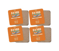 Thumbnail for Piper PA-28R Arrow III design on orange 4 pieces set coaster