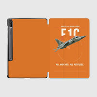 Thumbnail for Dassault Mirage F1C design on orange samsung tablet tablet case