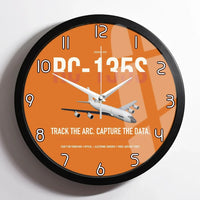Thumbnail for RC-135S Cobra Ball design on orange framed wall clock