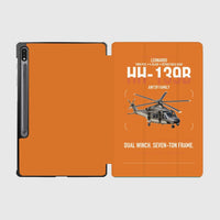 Thumbnail for Leonardo HH-139B design on orange samsung tablet tablet case