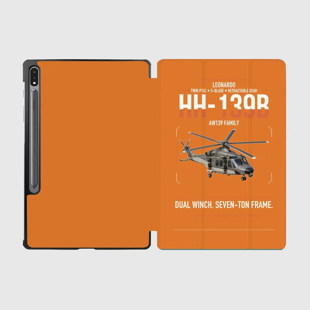 Leonardo HH-139B design on orange samsung tablet tablet case