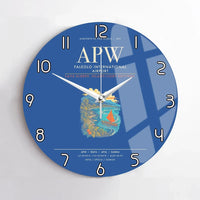 Thumbnail for Faleolo International Airport APW Wall-Clock No-Frame - Blue