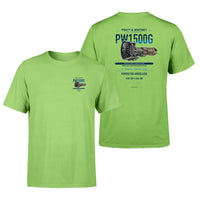 Thumbnail for PW1500G design on light green t shirt