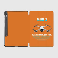 Thumbnail for DJI Mini 3 design on orange samsung tablet tablet case
