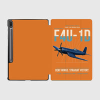 Thumbnail for F4U-1D Corsair design on orange samsung tablet tablet case
