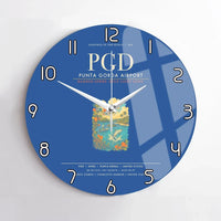 Thumbnail for Punta Gorda Airport PGD Wall-Clock No-Frame - Blue