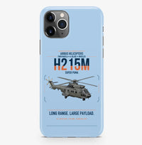 Thumbnail for Airbus H215M design on light blue magsafe iphone case, for iPhone Pro Max