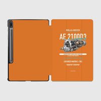 Thumbnail for AE 2100D3 design on orange samsung tablet tablet case