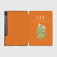 Thumbnail for Gunnison–Crested Butte Regional Airport (GUC) design on orange samsung tablet tablet case