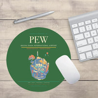 Thumbnail for Bacha Khan International Airport PEW Mouse-Pad Round - Green
