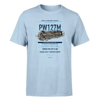 Thumbnail for PW127M design on light blue single side