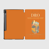 Thumbnail for Durango–La Plata County Airport (DRO) design on orange samsung tablet tablet case