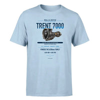 Thumbnail for Trent 7000 design on light blue single side