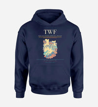 Thumbnail for Magic Valley Regional Airport (TWF) design on navy blue hoodie single-side print