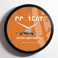 Thumbnail for Airbus CC-150T Polaris design on orange framed wall clock