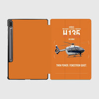Thumbnail for Airbus H135 design on orange samsung tablet tablet case