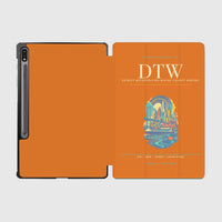 Thumbnail for Detroit Metropolitan Wayne County Airport DTW - Orange