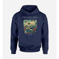 Thumbnail for VINTAGE G4001 - The Flying Field - Premium Hoodie design on navyblue premium