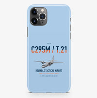 Thumbnail for Airbus C295M T.21 design on light blue magsafe iphone case, for iPhone Pro Max
