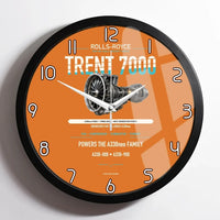 Thumbnail for TRENT 7000 design on orange framed wall clock