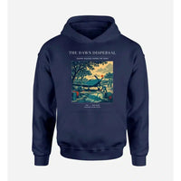 Thumbnail for VINTAGE G4531 - The Dawn Dispersal - Premium Hoodie design on navyblue premium