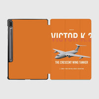 Thumbnail for Handley Page Victor K.2 design on orange samsung tablet tablet case