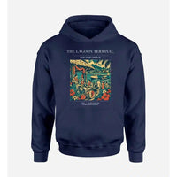 Thumbnail for VINTAGE G4057 - The Lagoon Terminal - Premium Hoodie design on navyblue premium