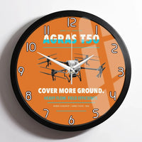 Thumbnail for DJI Agras T50 design on orange framed wall clock