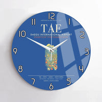 Thumbnail for Daegu International Airport TAE Wall-Clock No-Frame - Blue