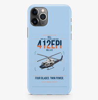 Thumbnail for Bell 412EPI design on light blue magsafe iphone case, for iPhone Pro Max