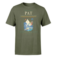 Thumbnail for Jay Prakash Narayan International Airport (PAT) T-Shirt single-side front print in Green Army | jay-prakash-narayan-international-airport-pat-double-side-t-shirt