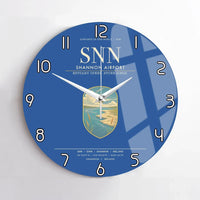 Thumbnail for Shannon Airport SNN Wall-Clock No-Frame - Blue