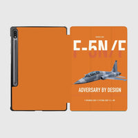 Thumbnail for F-5N F Adversary design on orange samsung tablet tablet case