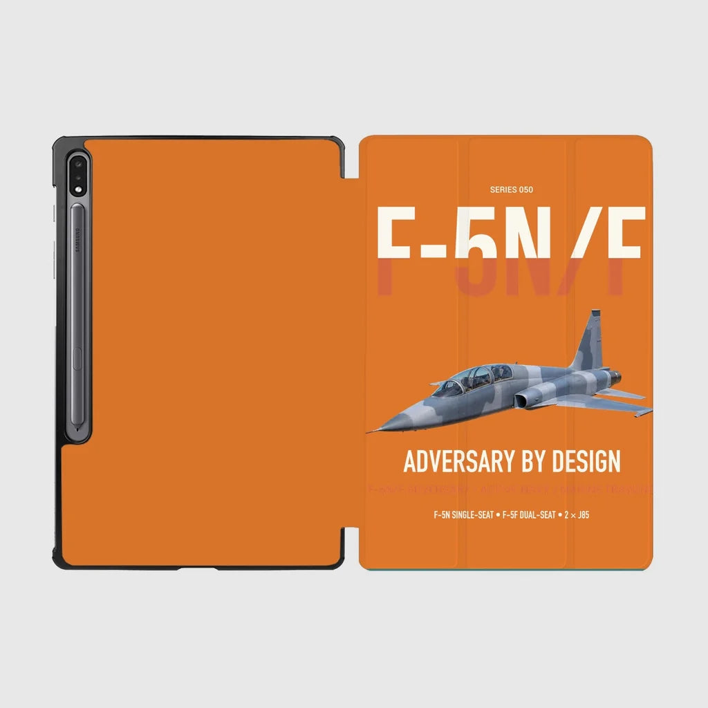 F-5N F Adversary design on orange samsung tablet tablet case
