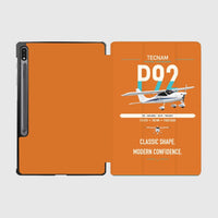 Thumbnail for Tecnam P92 Echo MkII design on orange samsung tablet tablet case