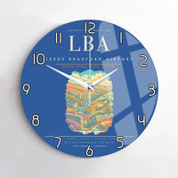 Thumbnail for Leeds Bradford Airport LBA Wall-Clock No-Frame - Blue