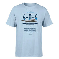 Thumbnail for Martin 4-0-4 design on light blue single side