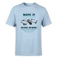 Thumbnail for DJI Mavic 3 Thermal design on light blue single side