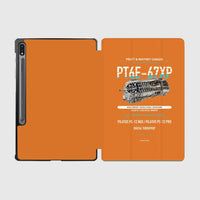 Thumbnail for PT6E-67XP design on orange samsung tablet tablet case