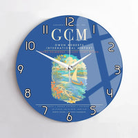Thumbnail for Owen Roberts International Airport GCM Wall-Clock No-Frame - Blue