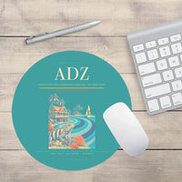 Thumbnail for Gustavo Rojas Pinilla International Airport (ADZ) design on turquoise round mouse pad